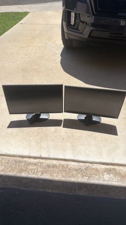 (2) Sceptre 24” Full HD 1080p 75Hz LED Monitors – HDMI – Excellent Condition