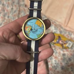 New Battery And Band Globe Watch 