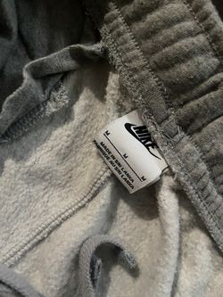 grey nike sweats Medium