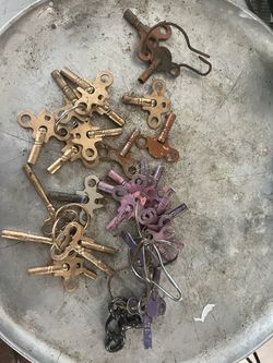 Old clock keys