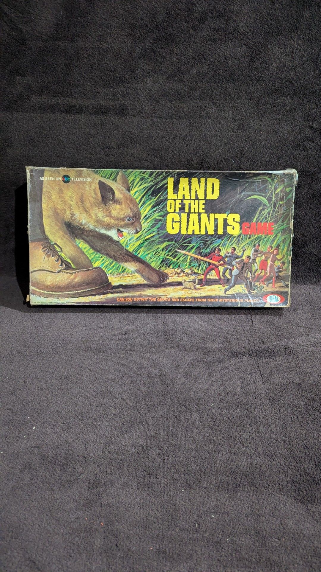 Vintage 1968 Land of the Giants Board Game by Ideal – ABC TV Series Tie-In