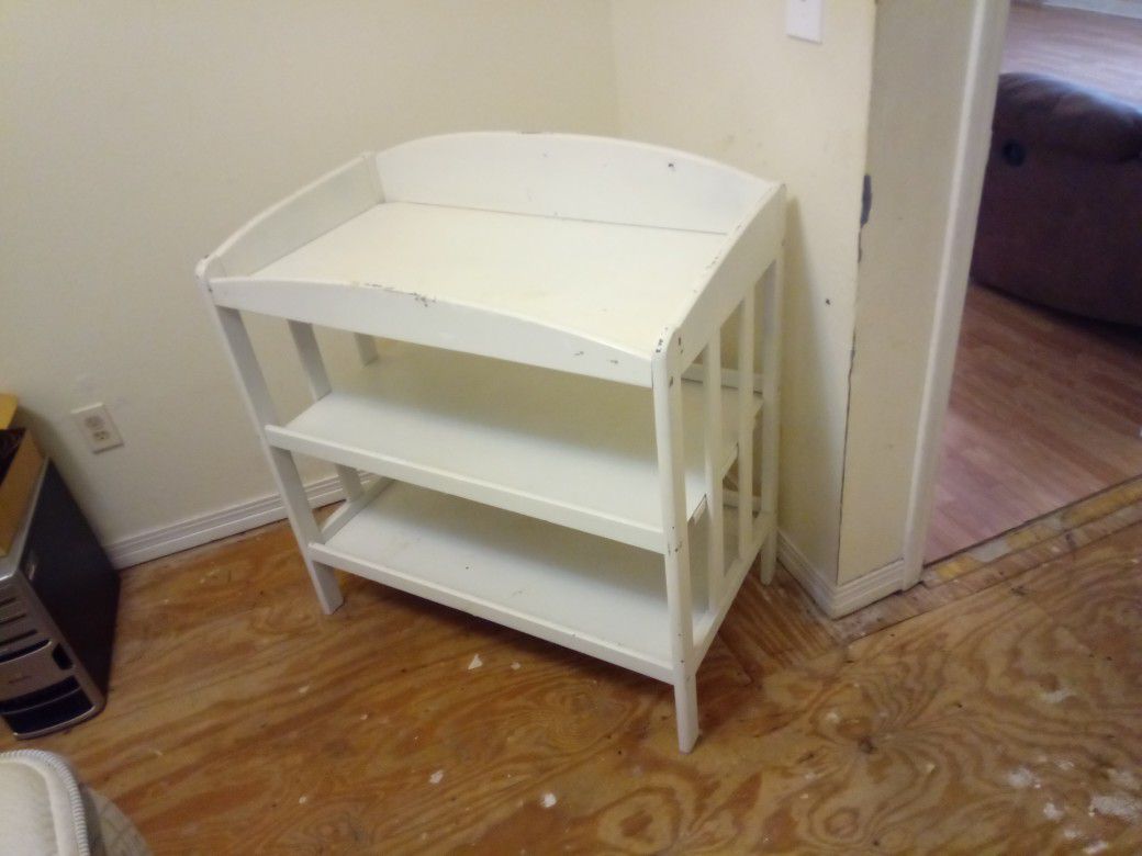 Study Wooden Changing Table