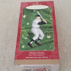 Mickey Mantle ornament