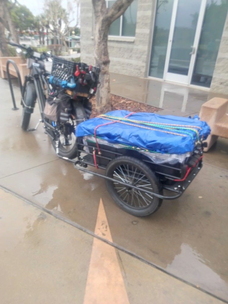 Dirwin Pioneer Ebike Motor Doesn't Work Anymore And Two Bike Cargo Trailers