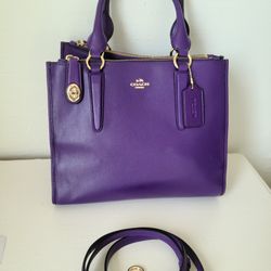 Coach Smith Crossbody Carryall Handbag 