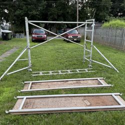 Up-Right Folding Aluminum Instant EZ Scaffold Work Platform