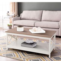 Modern Coffee Table And Two Sofa Side Tables