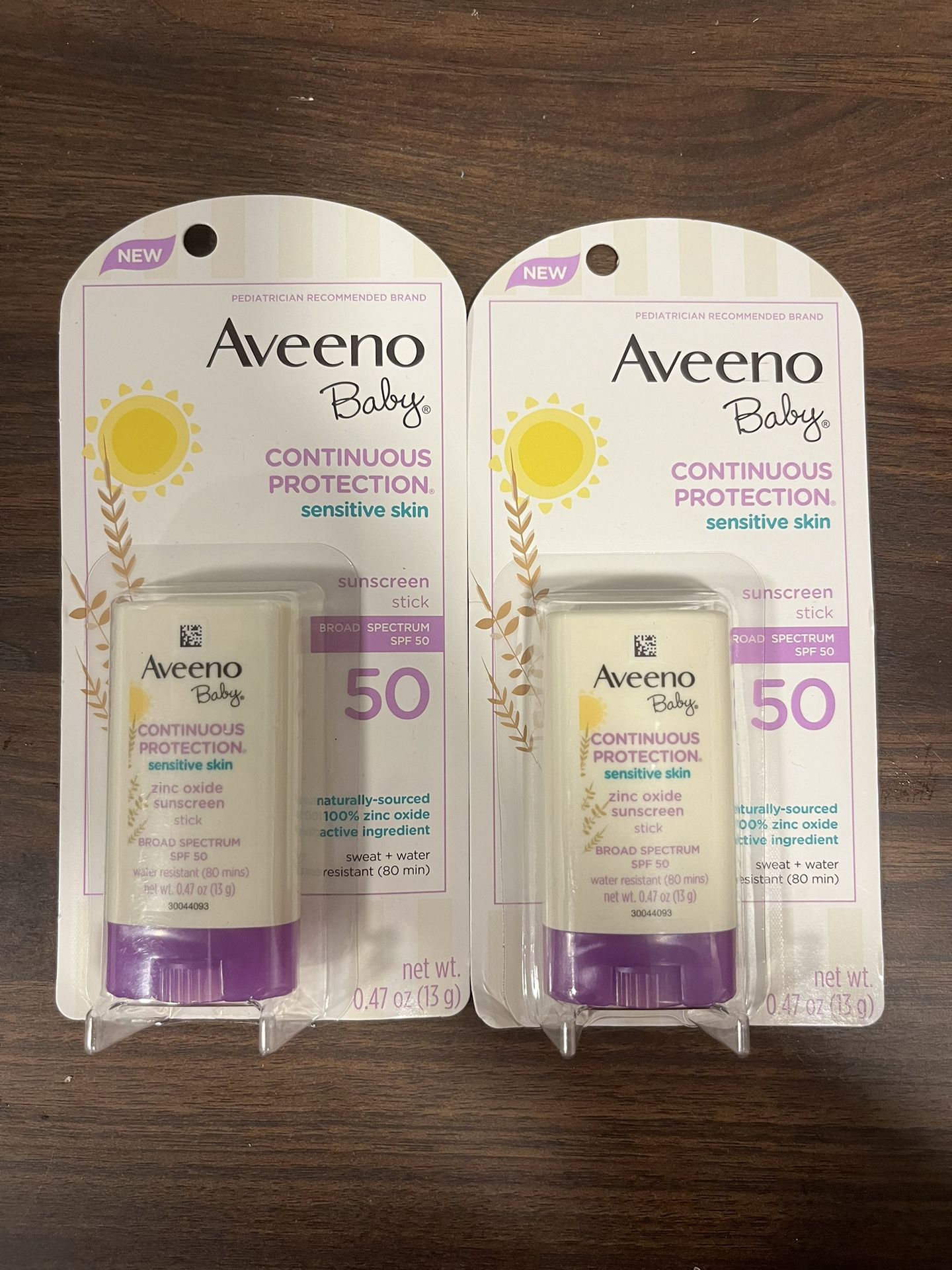 Aveeno Baby Sunscreen Stick 2/$10