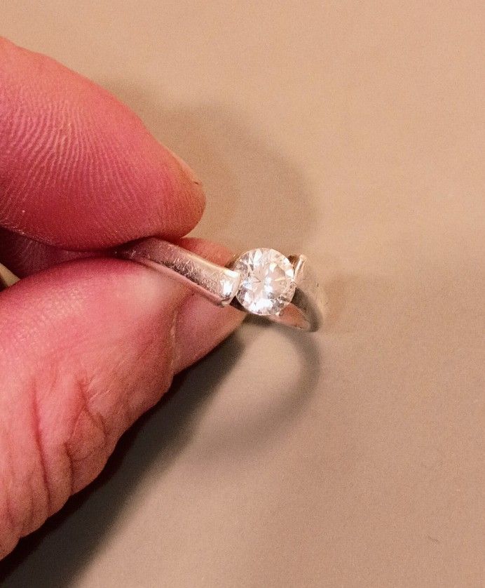 Vintage Silver Ring Size 8