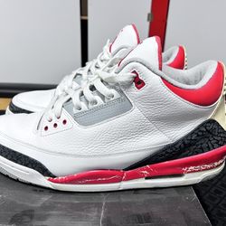 2006 Nike Air Jordan 3 III Fire Red Used 13