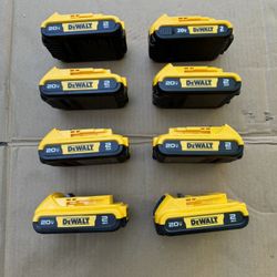 DeWalt Batteries 20v 2ah 30ea