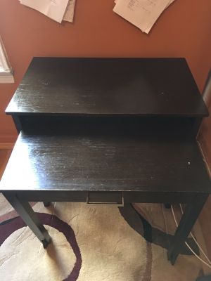 West Elm Jay Desk In Brown Expandable For Sale In New York Ny