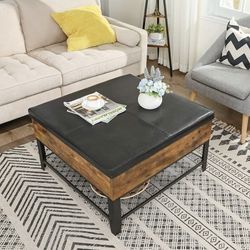 Ottoman Coffee Table with Storage 