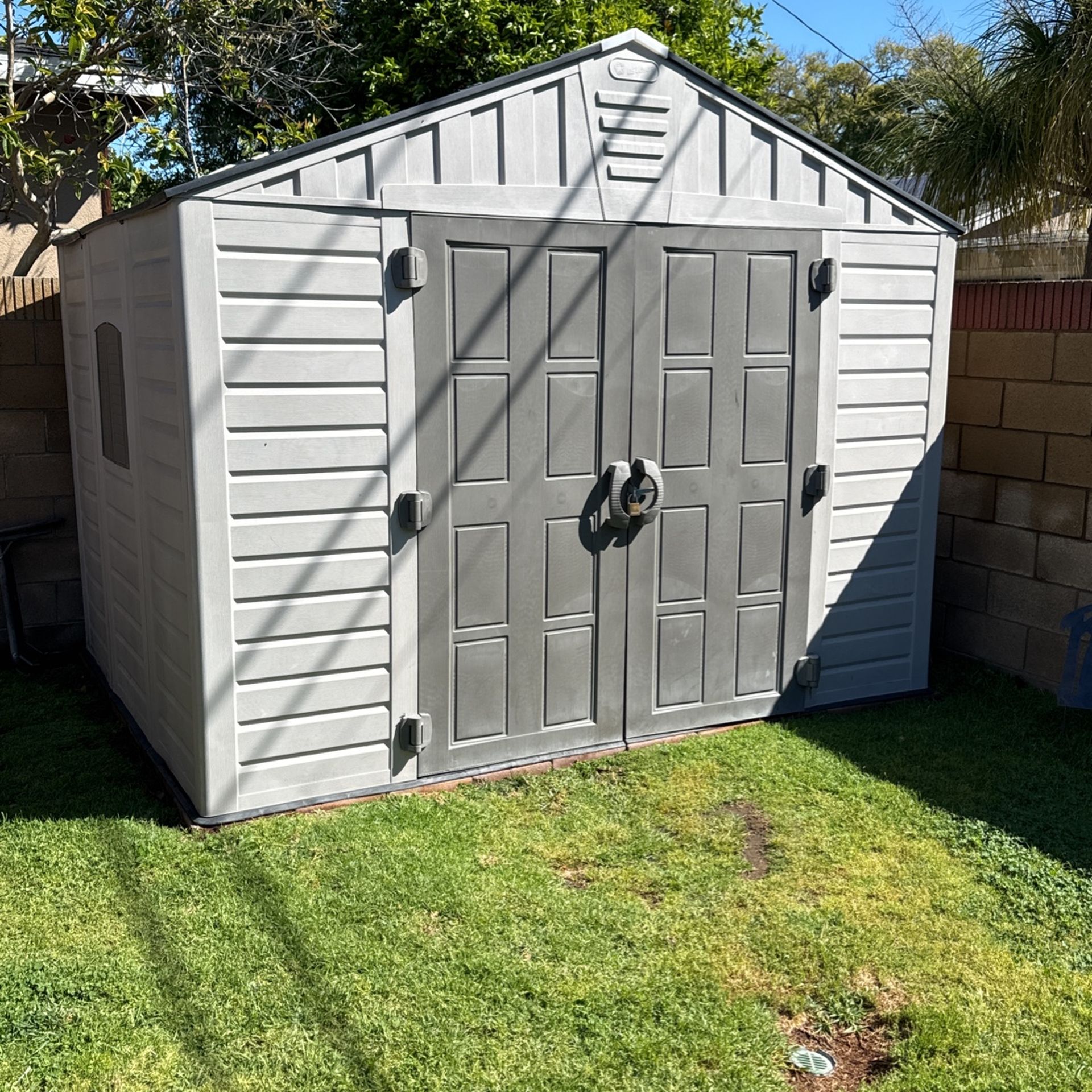 Shed 10X8 stronghold resin KETER Good Condition $800