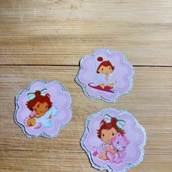 strawberry shortcake ramo topper