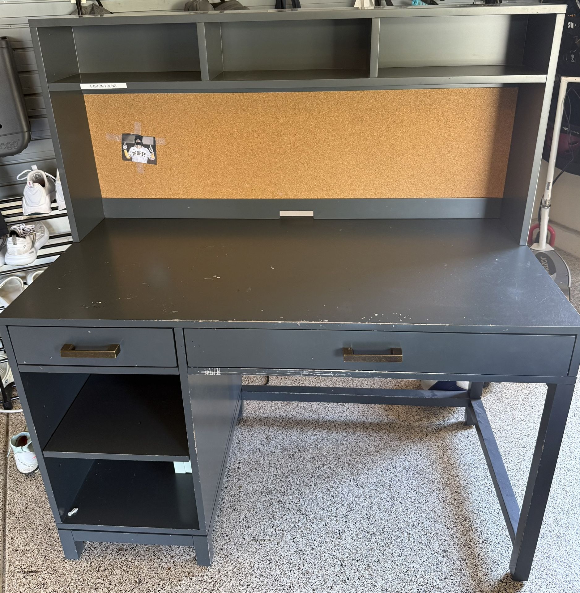 West Elm Desk With Hutch - Free