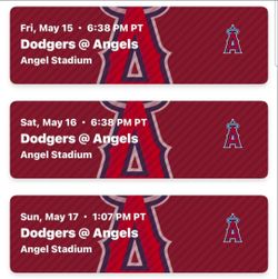 Dodgers at Angels | Sat May 16 - Sun May 17