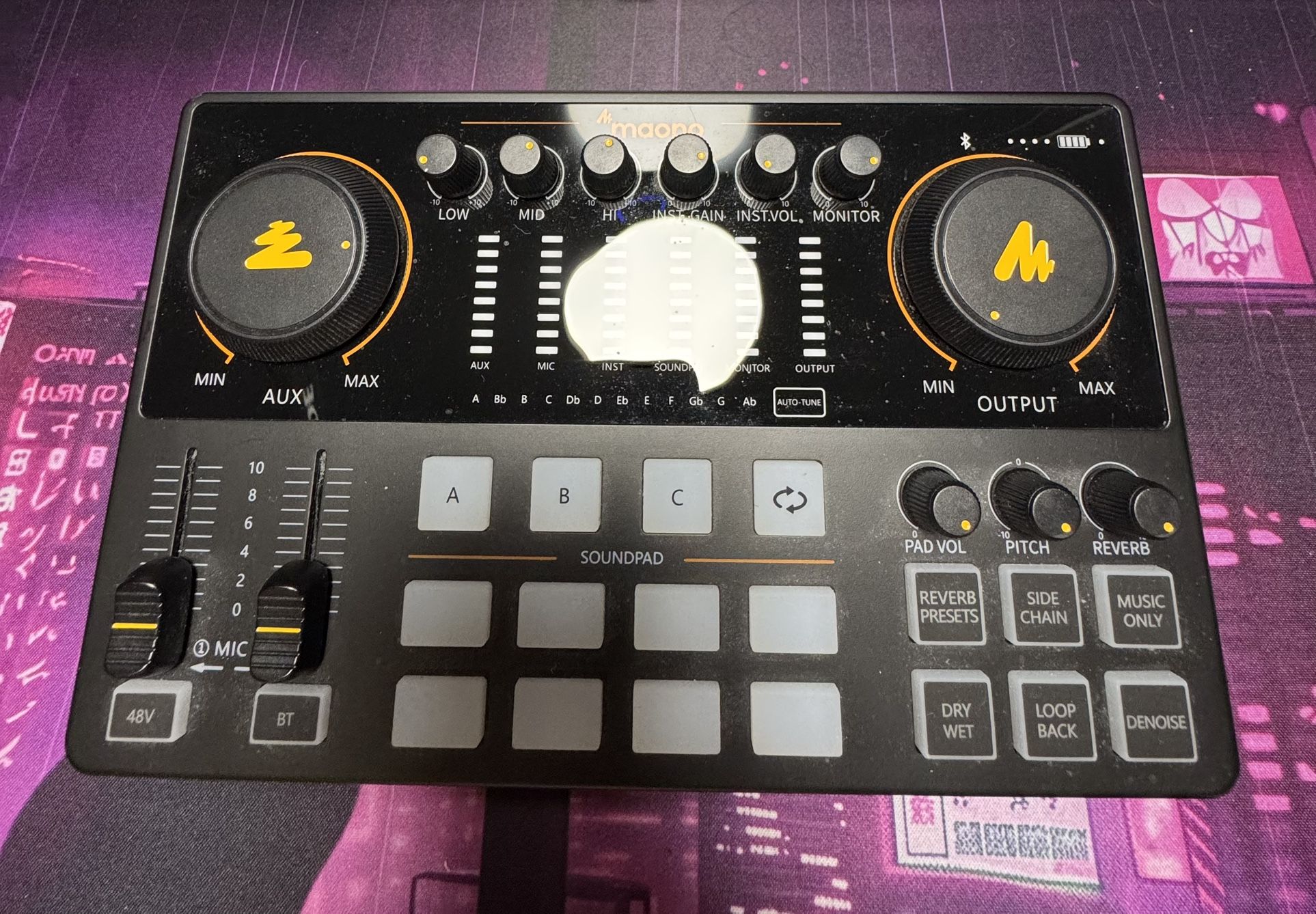 Maono stream cast bundle (Audio mixer + mic)