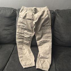 Guys  cargo size large $15