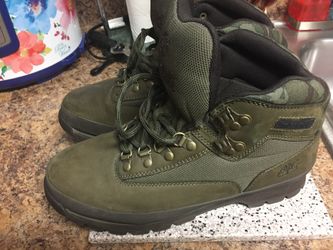 Timberland euro hiker camo size 10.5