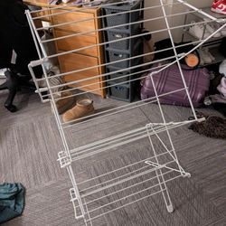 Foldable White Drying Rack