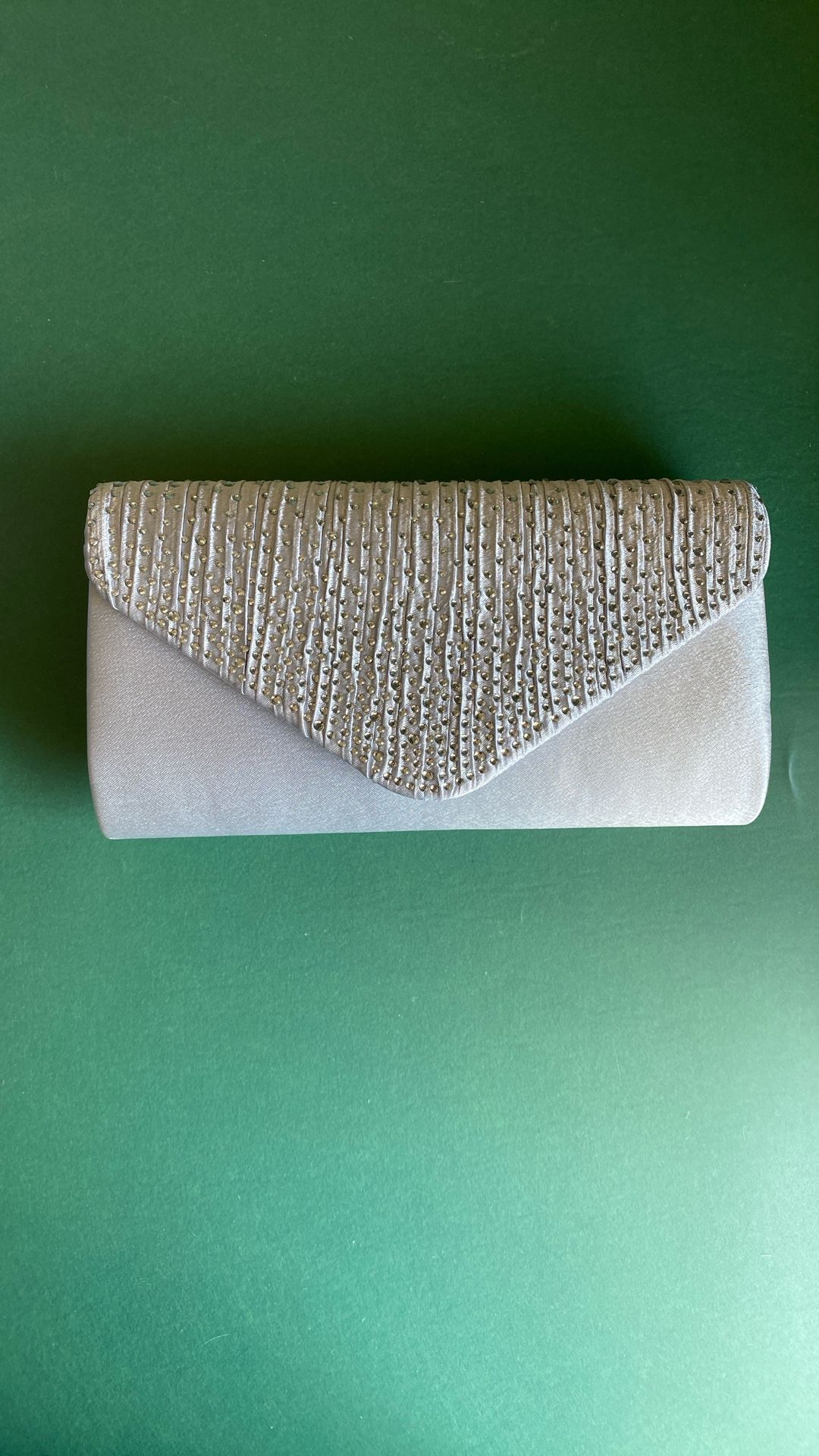 Silver Clutch Bag