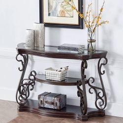 Console Table (Real Heavy Wood)