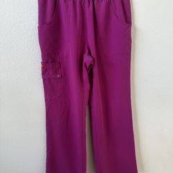 Dickies Scrub Pants With Pockets Hot Pink Small
