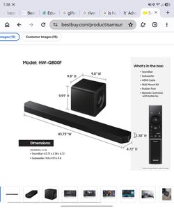 Samsung soundbar Q800F (HW-Q800F)