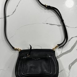 Black Marc Jacobs Leather Crossbody Bag