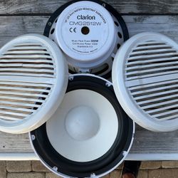 10” Clarion Speakers 