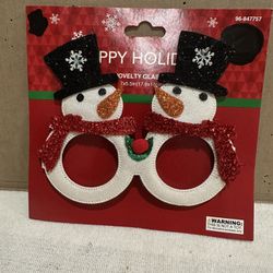Christmas  Novelty Snow Man  Glasses 