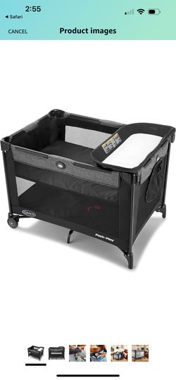 Graco Portable Crib With Changing Table 