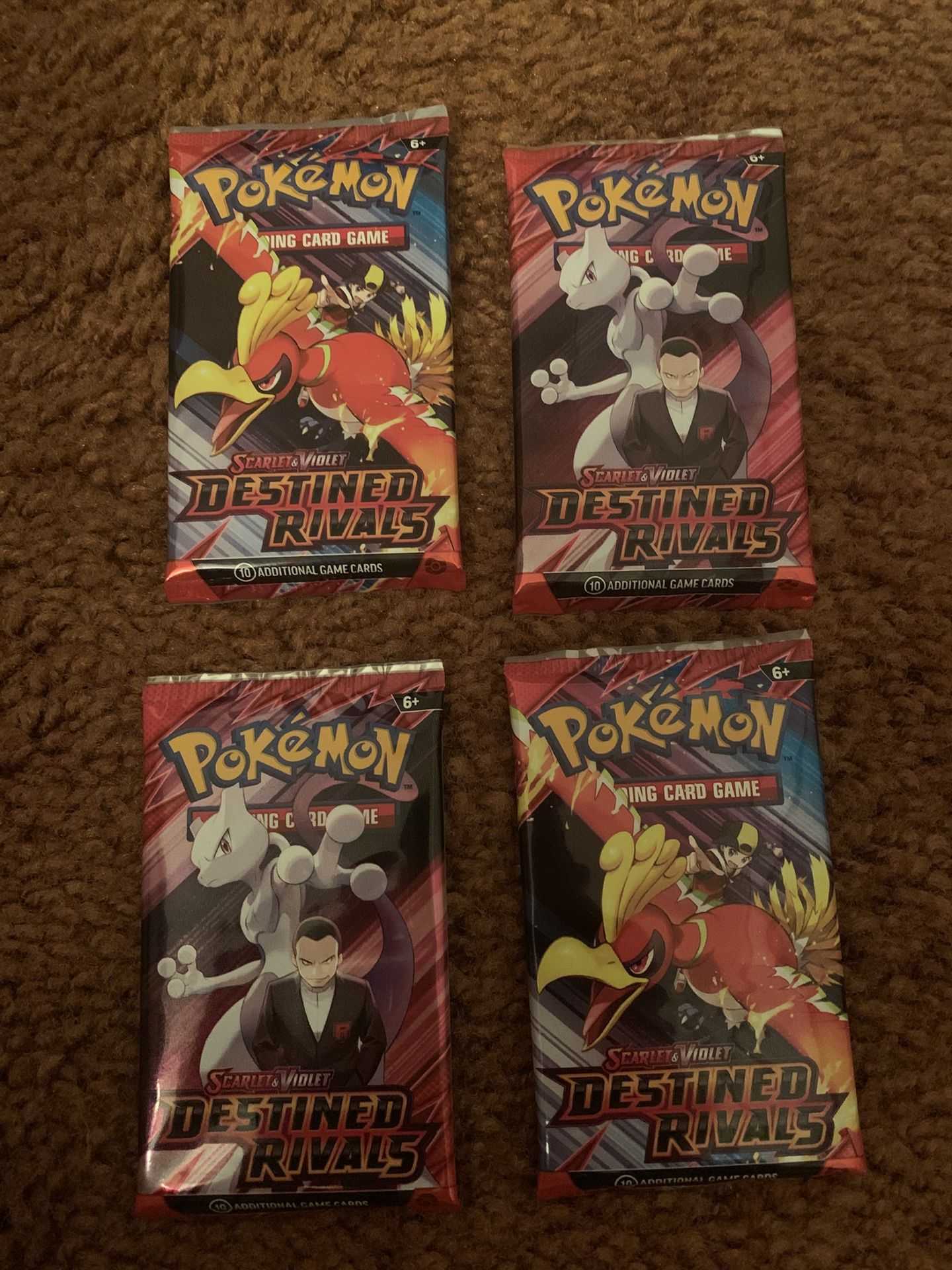 Pokémon Destined Rivals Booster Packs