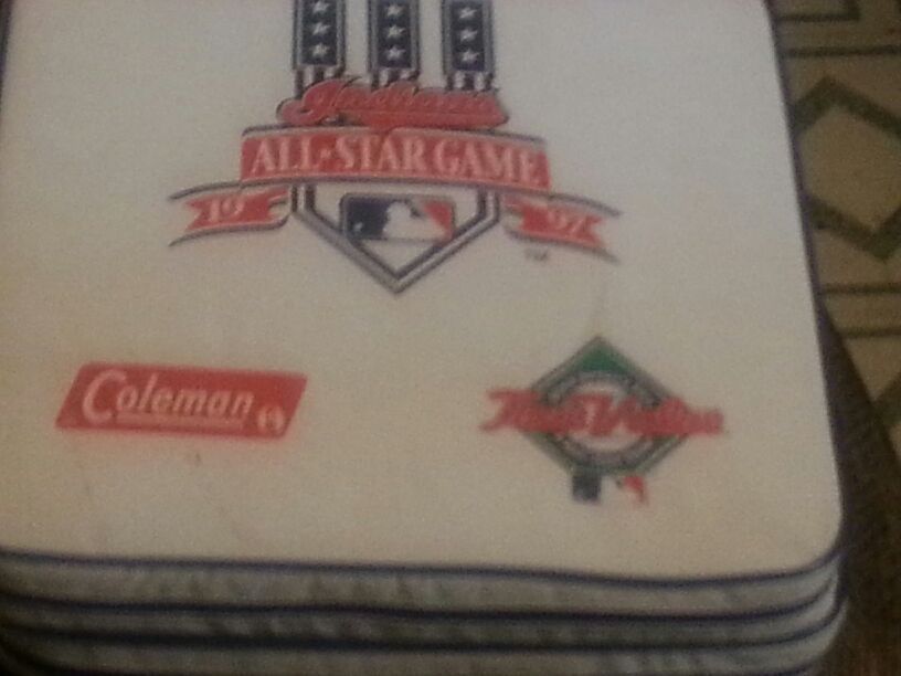 2 Cleveland all star game 1997 seat cushion