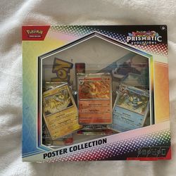 Prismatic Evolutions Poster Collection 3-Pack - New/Sealed Pokemon Cards