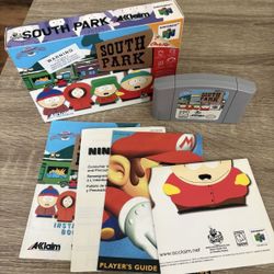 Original Nintendo 64 (N64) Game South Park CIB