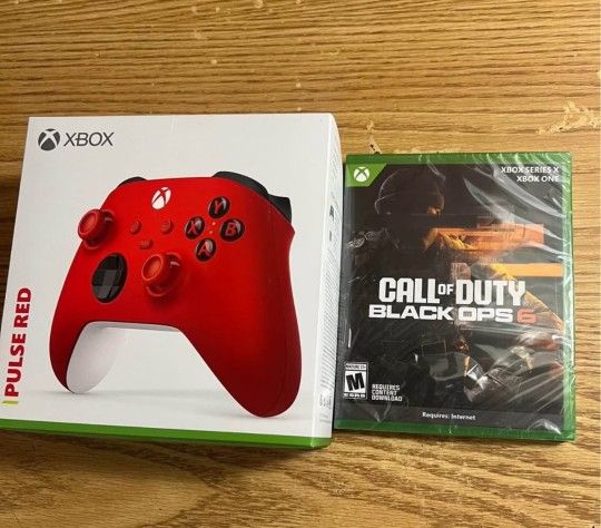 Xbox Game And Controller Brand New