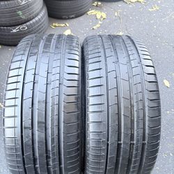 Tengo Un Par De Llantas En Muy Buenas Condiciones Marca Pirelli 275/35 R22 Instalación Y Balanceo Por El Mismo Precio 