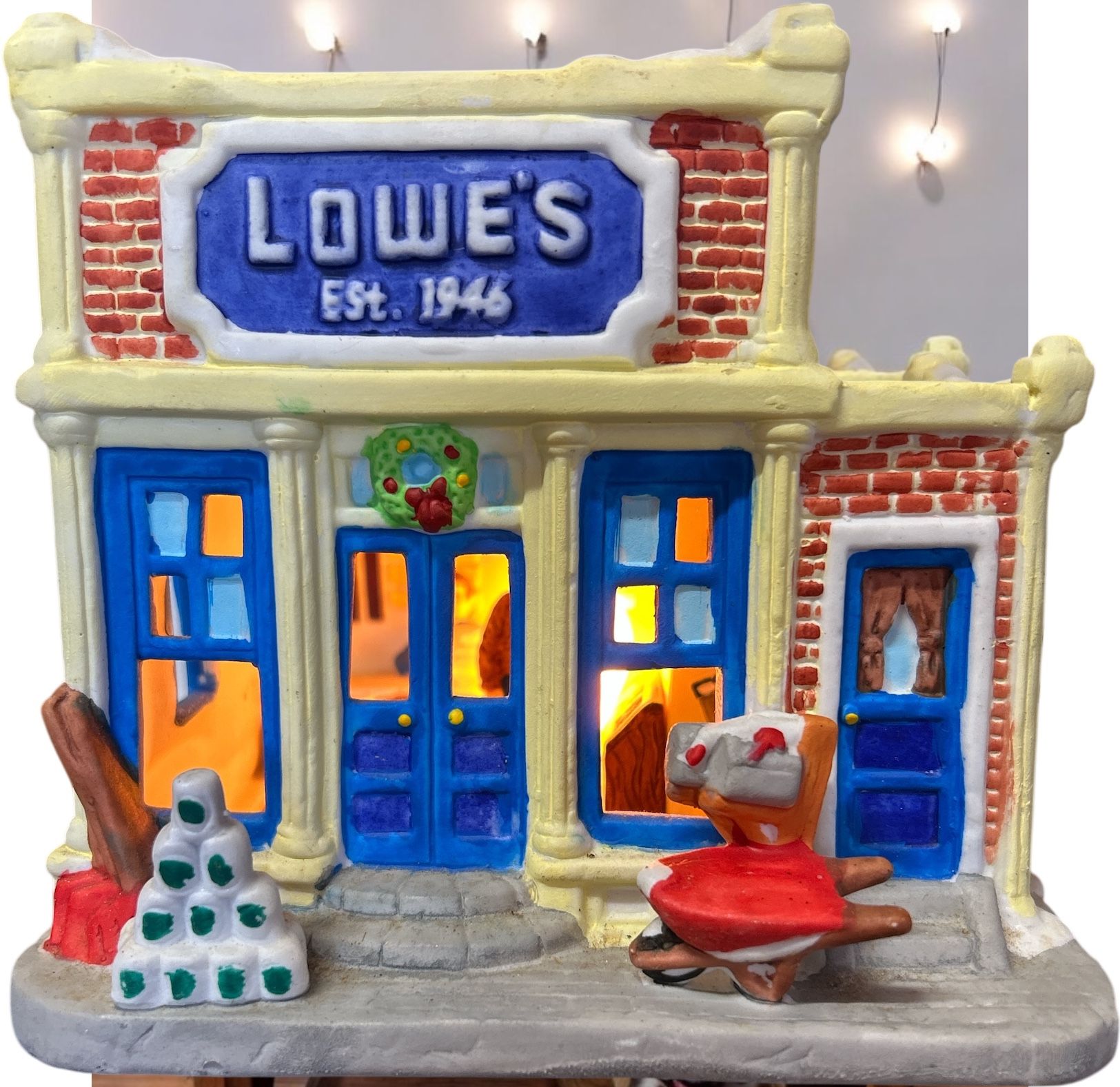 Lowes 50th Anniversary Miniature Replica Lowe’s Store Lighted
