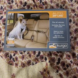 KURGO Auto Zip Line & Leash for Dogs