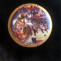 Michael Jordan Championship Plate