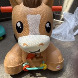 Fisher Price -walk Bounce & Ride Pony 