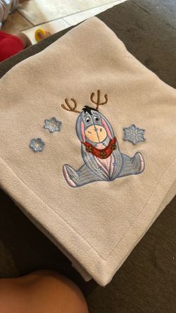 Christmas theme blanket for baby