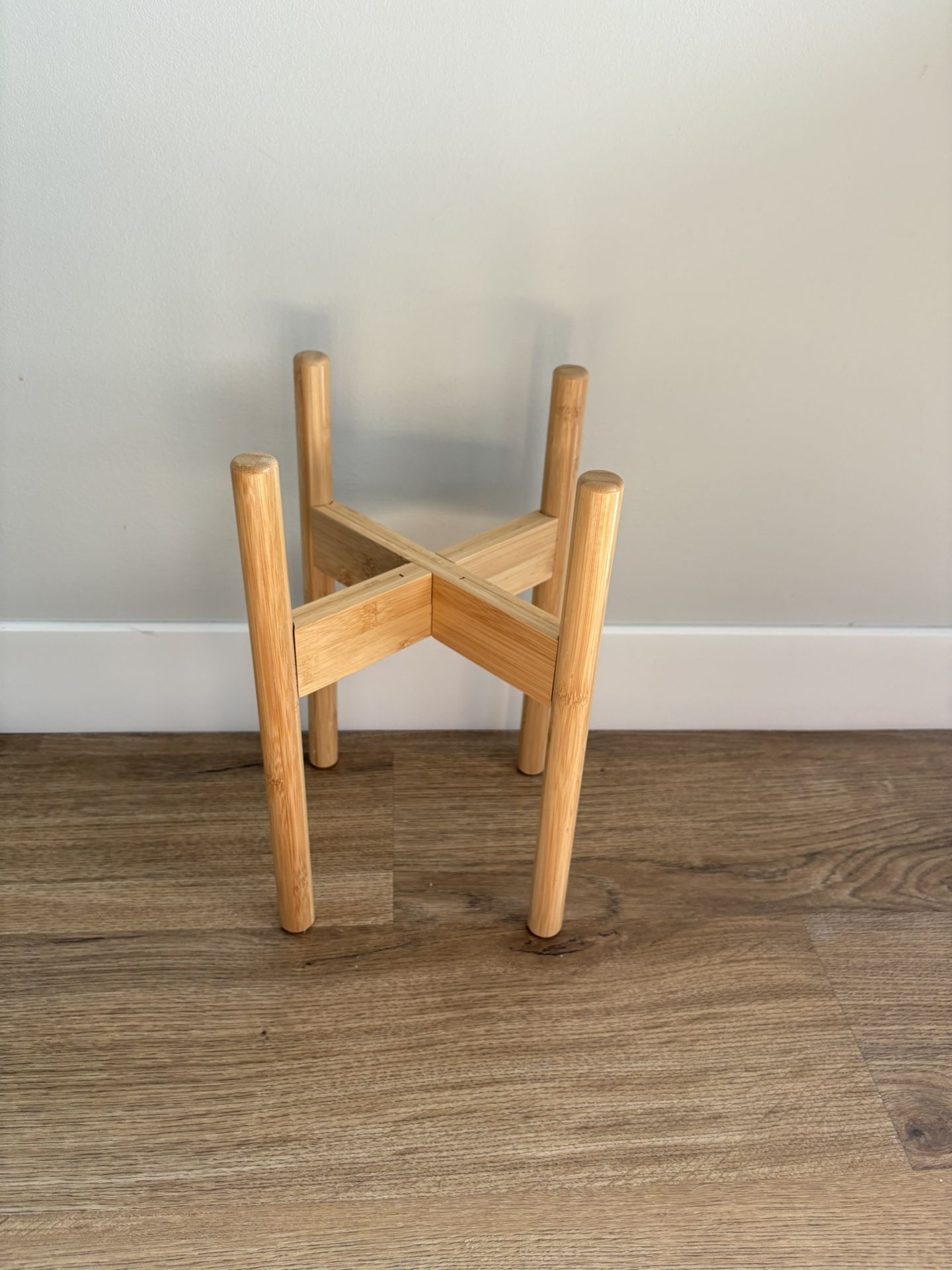 Bamboo Adjustable Plant Stand