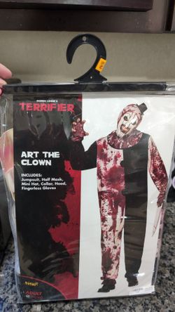 Terrifier Art the Clown Costume (LIKE NEW)
