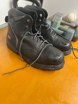 Size 11 Black pro Timbs (steel toe)