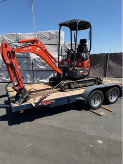 Kubota mini excavator