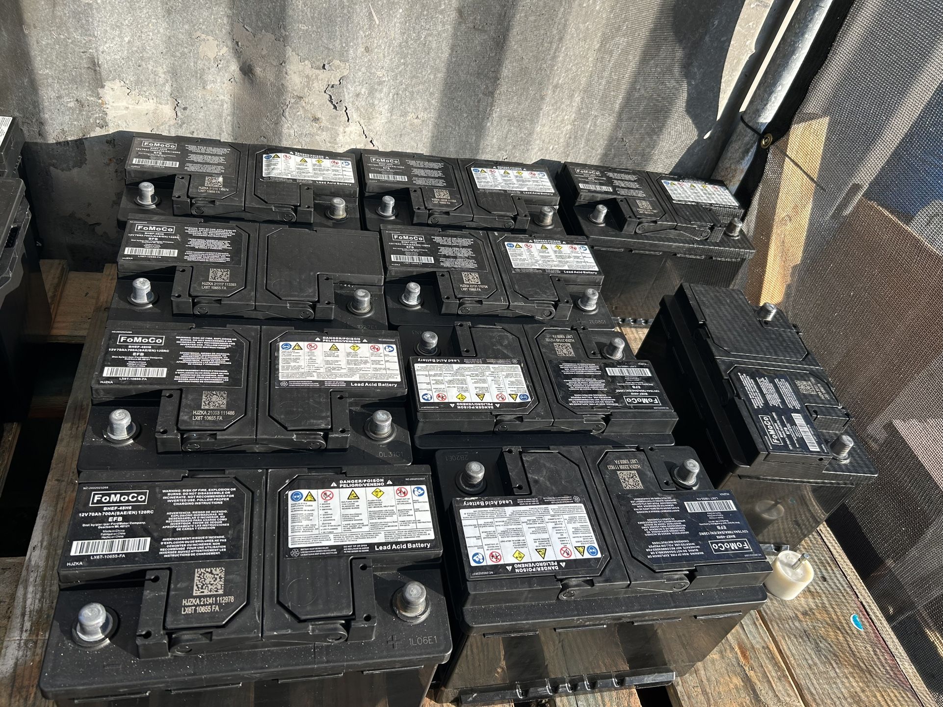 New And Rebuilt And Used Car Batterys 