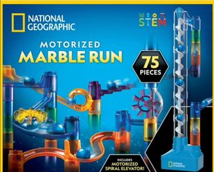 National Geographic Marble Run w/ Motorized Motor